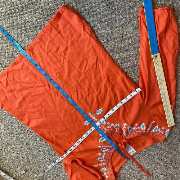 Gunit Fashion New York Embroidery Boho Comfortable Top Blouse Women Size S - Picture 3 of 5